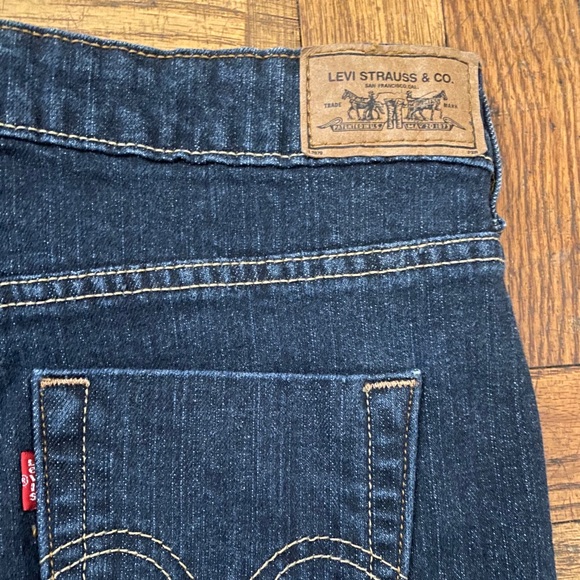 LEVI'S A-LINE Frm MEXICO CLASSIC JEANS Skirt 6 LUX - Picture 5 of 8